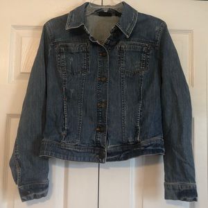 New York & Co women’s jean jacket med